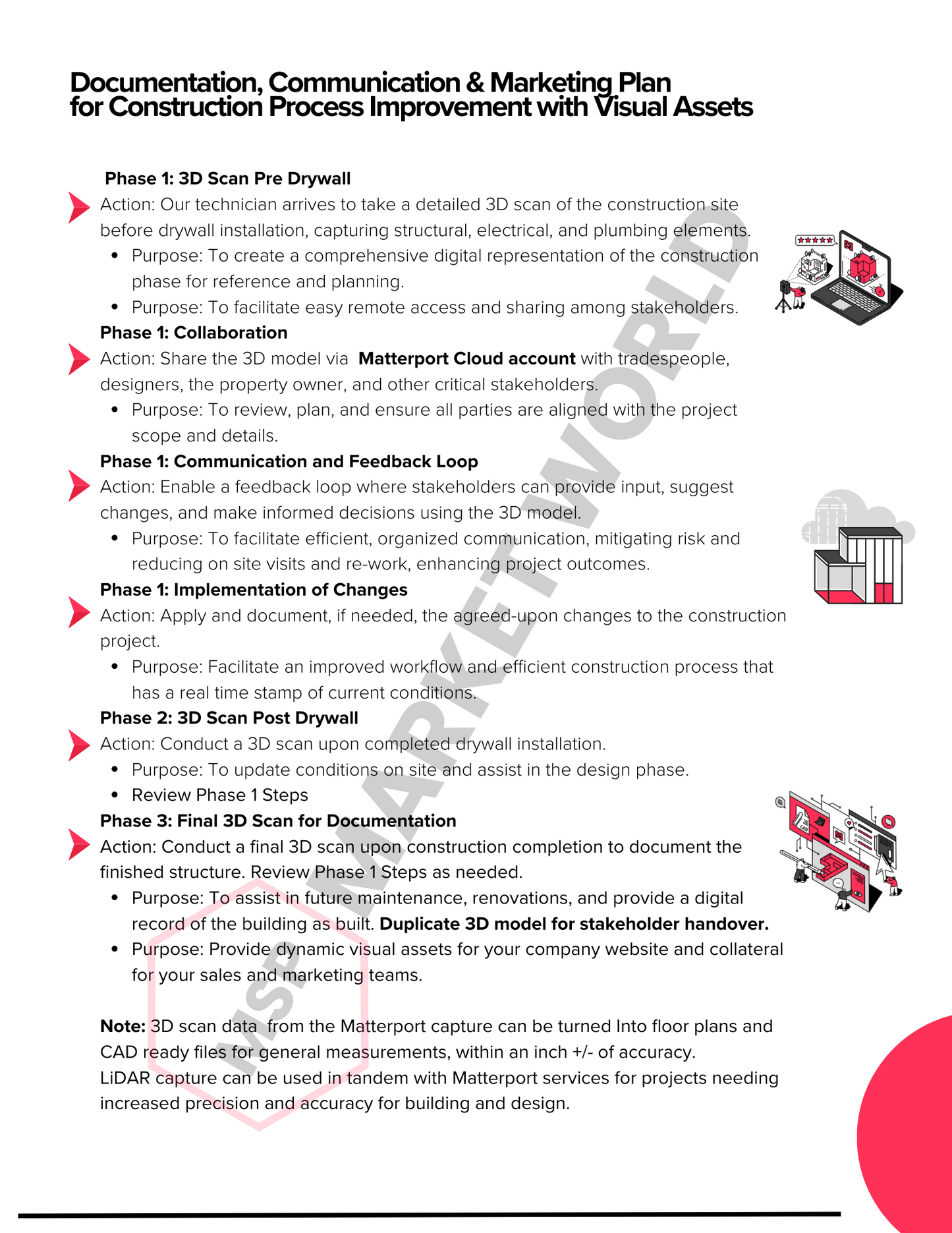 Matterport Property Lifecycle Download for AEC