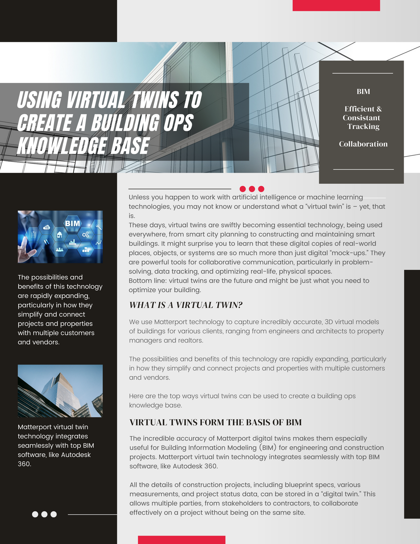 Virtual Twins for Building Ops