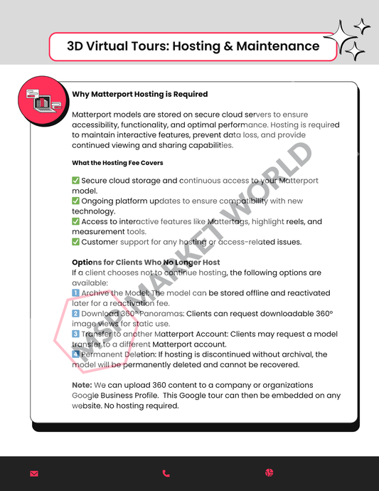 Benefits of Matterport Hosting