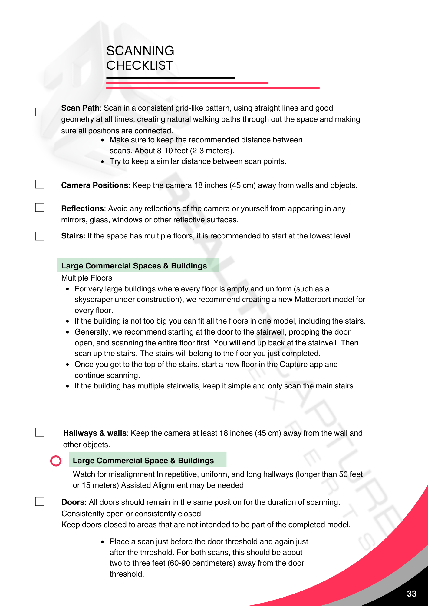 Reality Capture Experts Network Field Guide