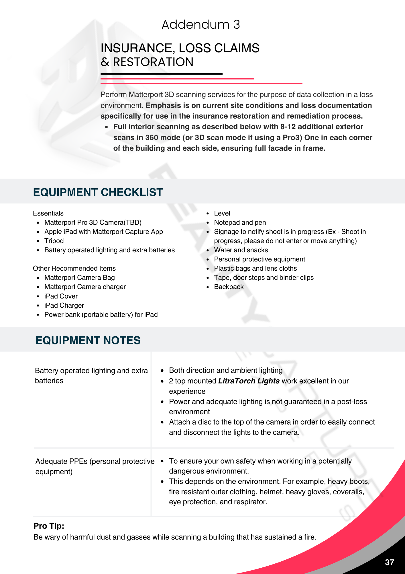 Reality Capture Experts Network Field Guide