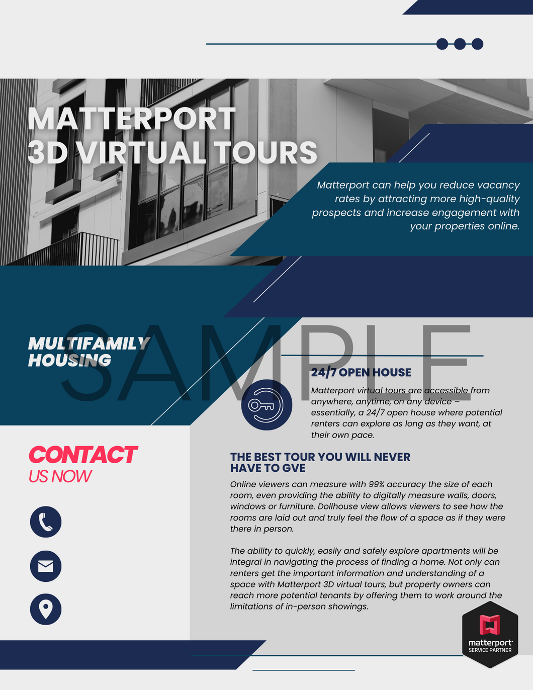 Matterport Marketing for Multifamily Housing-Blue