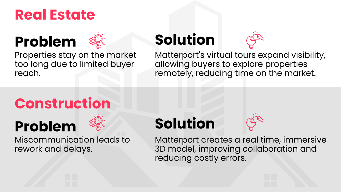 Matterport Slide Deck Presentation Gray