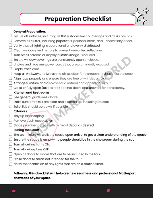 Client Preparation Checklist