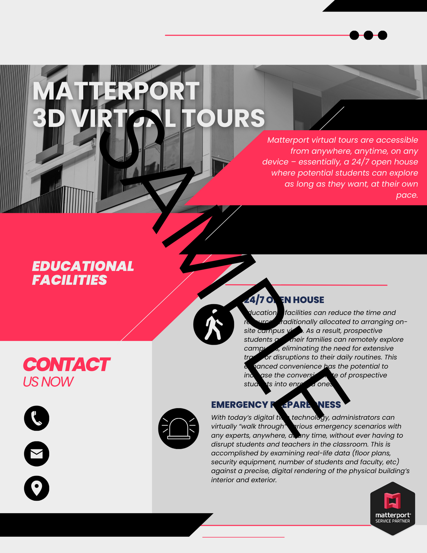 Matterport Marketing for Educational Facilities-Red