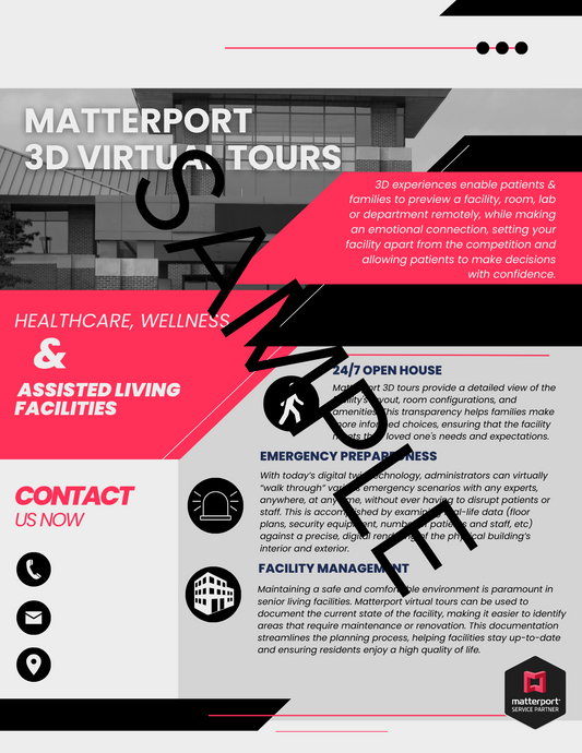 Matterport Marketing for Healthcare Facilities-Red