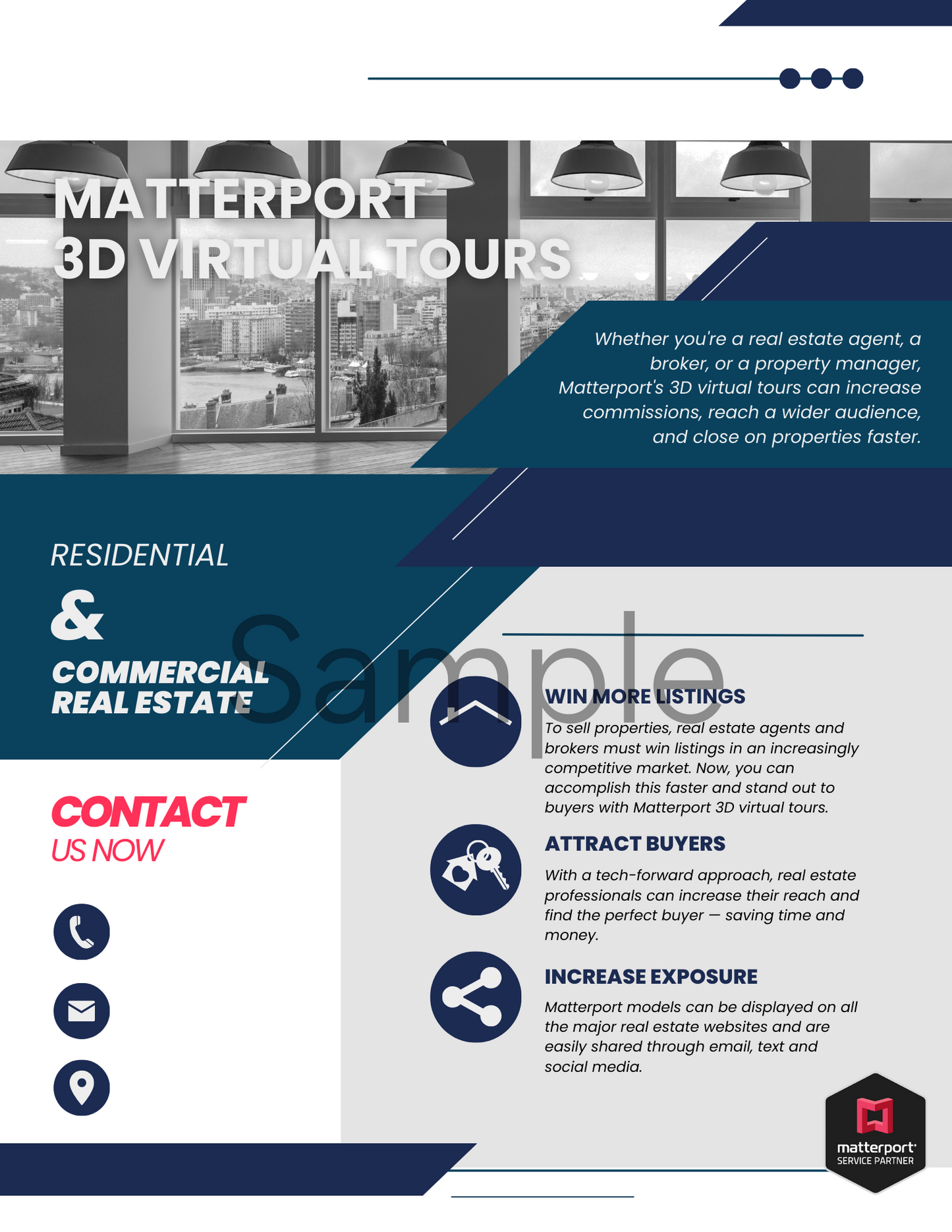 Matterport Marketing for Real Estate-Blue